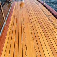 How do you properly maintain teak decks?